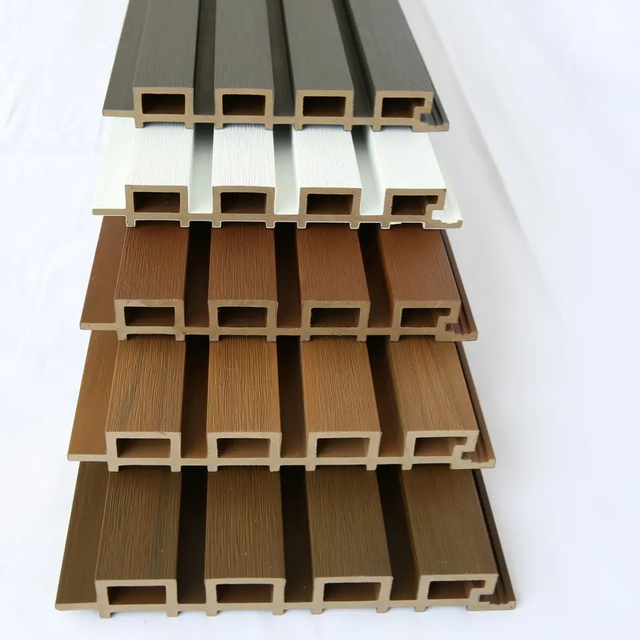 Waterproof Quick Installation Decorative Fluted WPC Wall Panel for interior decoration