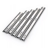 Furniture Kitchen Cabinet 45mm Stainless Steel Full Extension 3 Fold Ball Bearing Telescopic Channel Drawer Slide